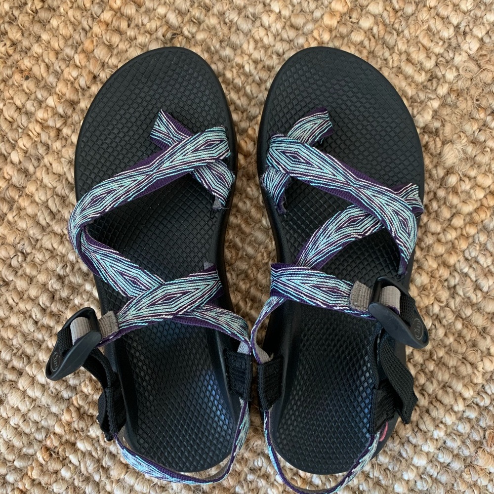 Chaco single strap sandals with toe loop